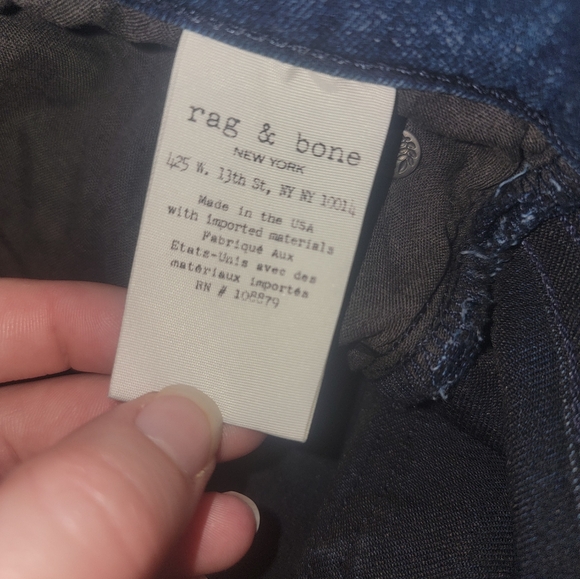 Rag&Bone Ankle Skinny Jeans Size 27 - Picture 8 of 11